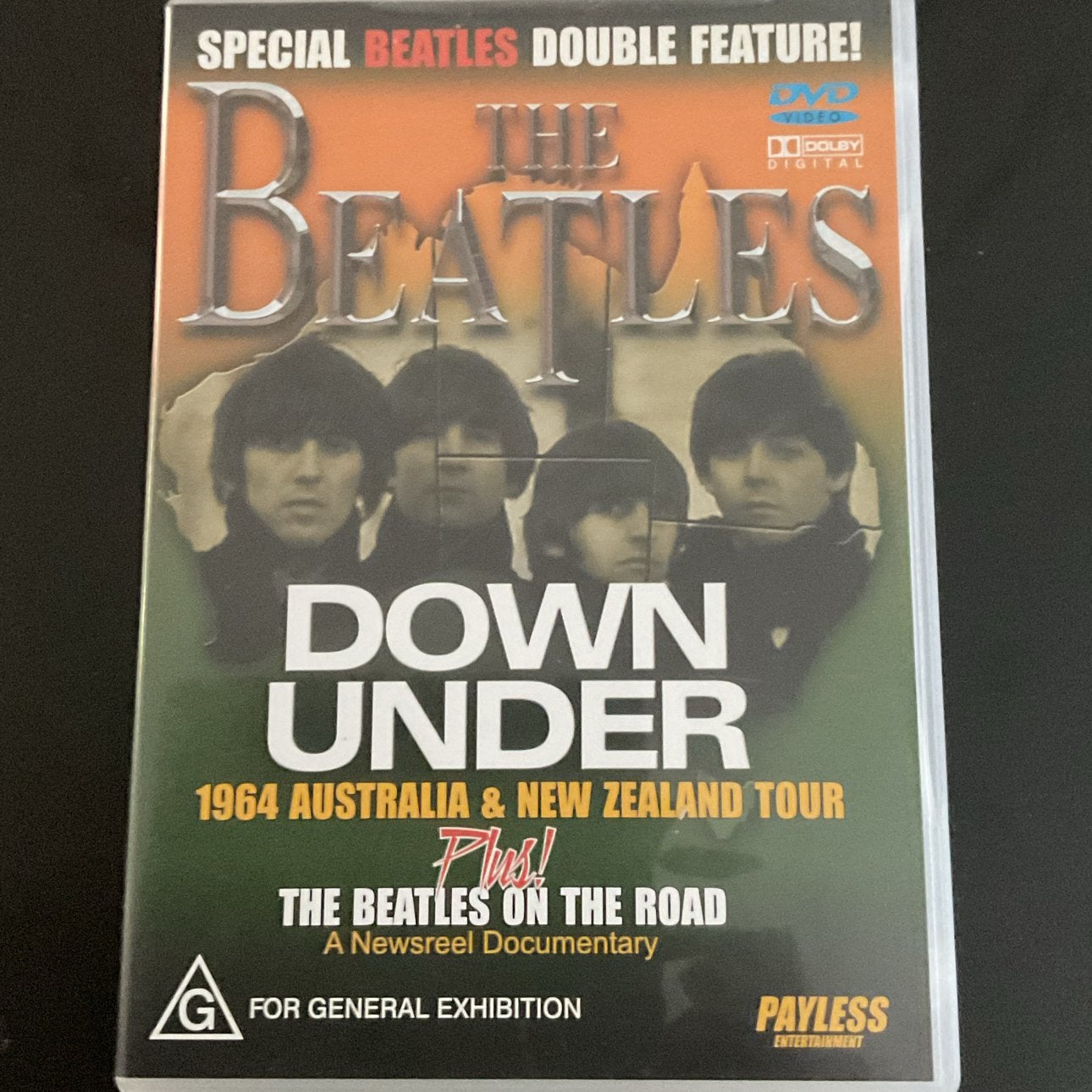 The Beatles Down Under DVD - 1964 Australië & Nieuw-Zeeland, Alle leeftijden, Verzenden, Gebruikt, Engels