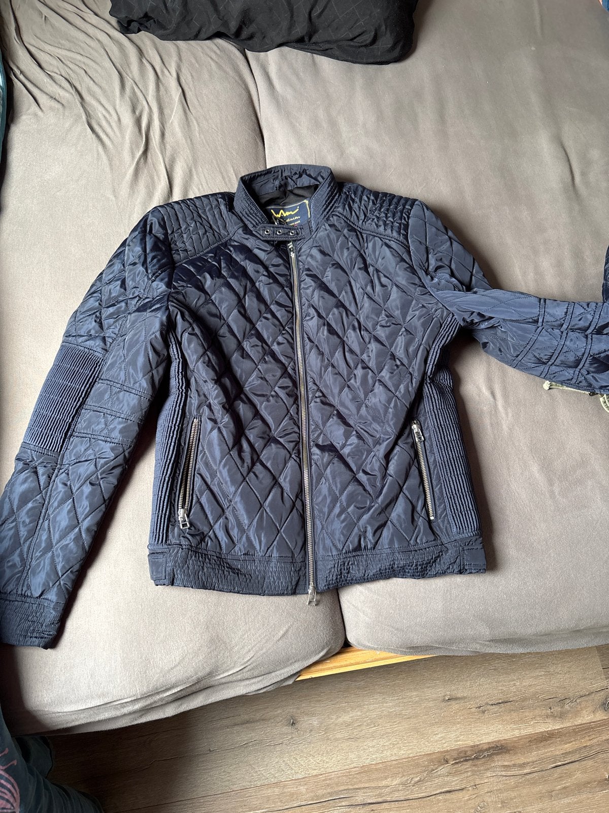 WAM Art of Denim gewatteerde jas, maat XL, Ophalen of Verzenden, Zo goed als nieuw, Maat 56/58 (XL), Blauw