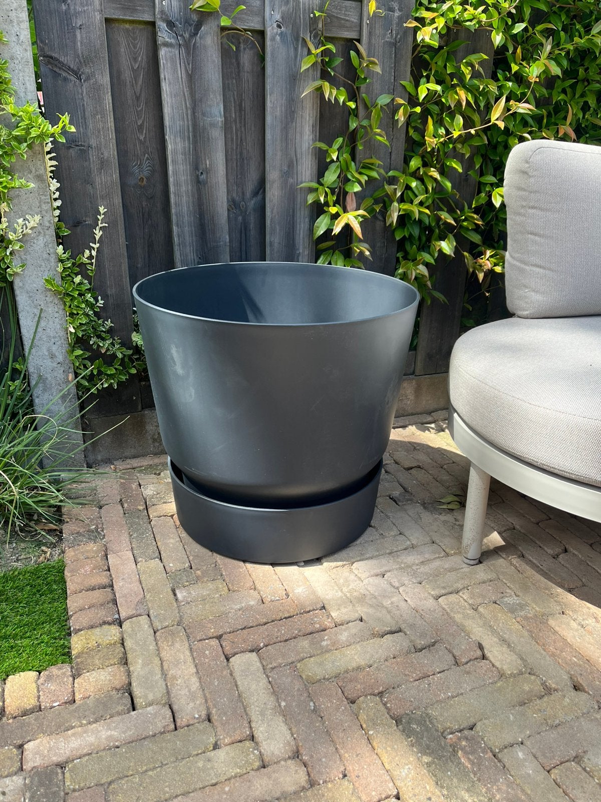 Elho bloempot model grow round 55 inch te koop!, Ophalen, Kunststof, Rond, Nieuw