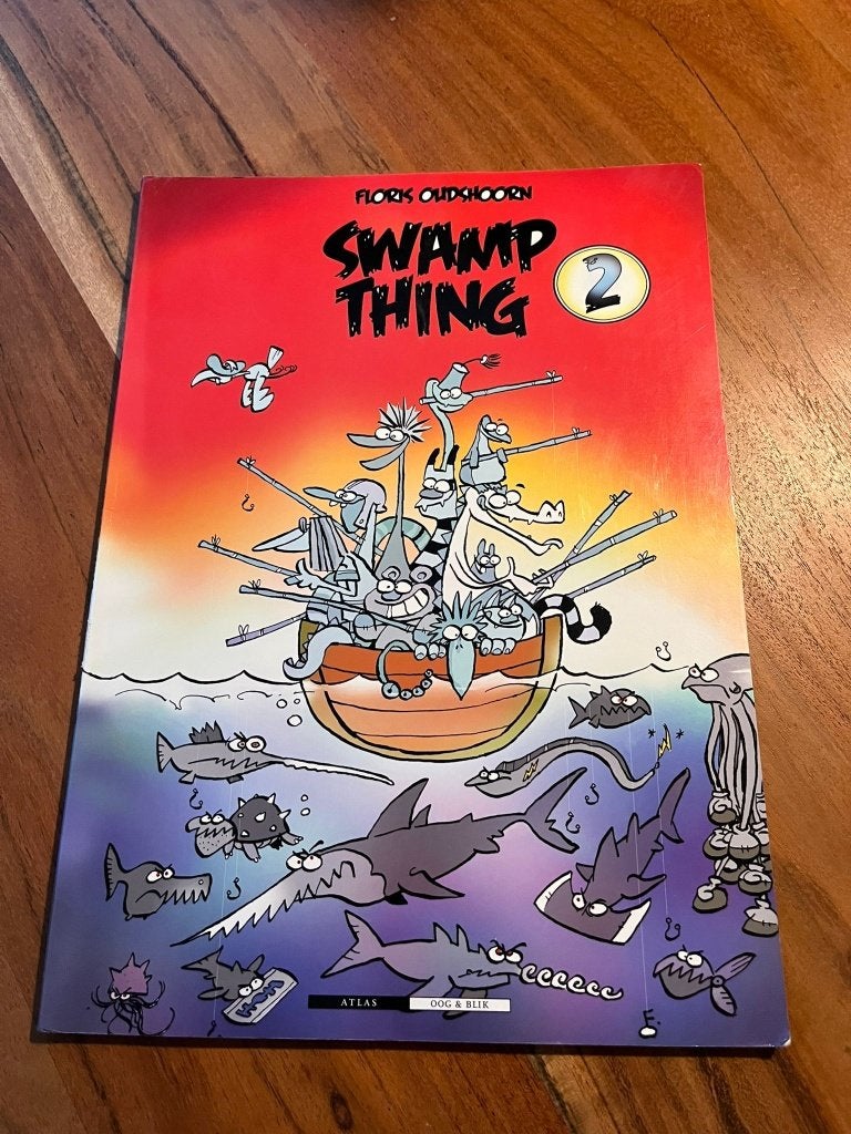Floris Oudshoorn - Swamp Things 2, Boeken, Stripboeken, Eén stripboek, Ophalen of Verzenden, Zo goed als nieuw