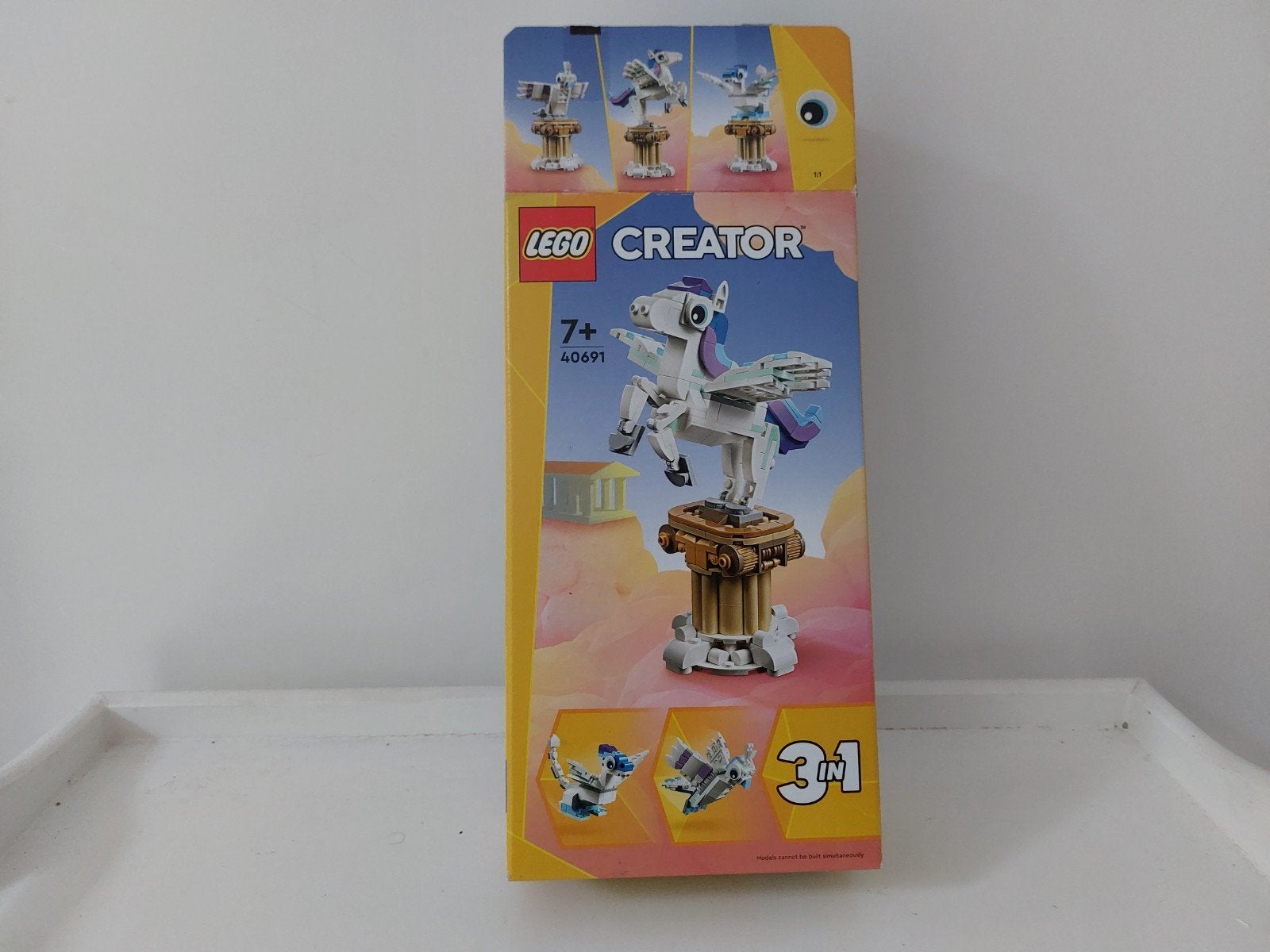 Lego Creator 40691 Mythical Pegasus, Compleet, Gebruikte blokjes met nopjes, Lego, Ophalen of Verzenden