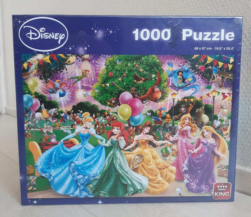 KING puzzels 1000 stuks nieuw, Hobby en Vrije tijd, Denksport en Puzzels, Nieuw, 500 t/m 1500 stukjes, Ophalen