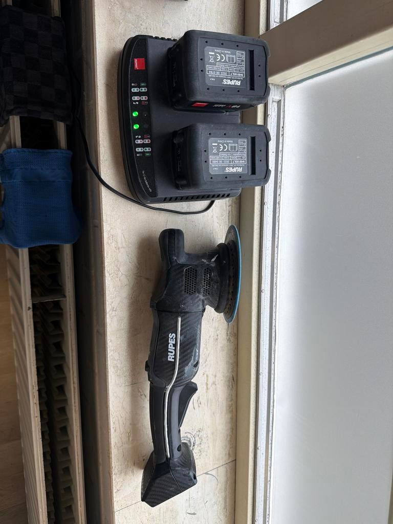 Rupes BigFoot iBrid Nano Polijstmachine Kit, Ophalen of Verzenden, Zo goed als nieuw, Minder dan 600 watt, Overige typen