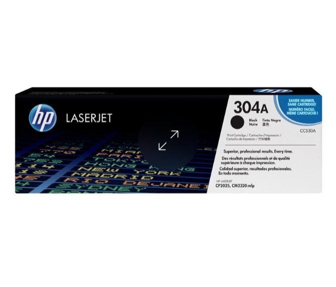 HP 304A originele zwarte LaserJet tonercartridge CC530A, Ophalen of Verzenden, Nieuw, Cartridge, HP