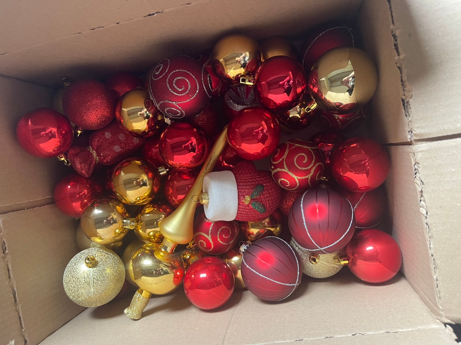 kerst ballen  piek lichtjes   compleet voor kleine boom, Ophalen, Zo goed als nieuw