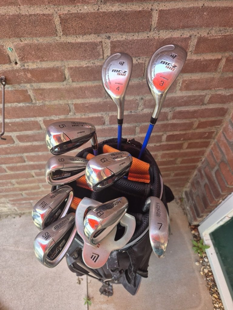 Dames golfset Masters met golftas compleet €199,-, Sport en Fitness, Golf, Ophalen of Verzenden, Zo goed als nieuw, Set