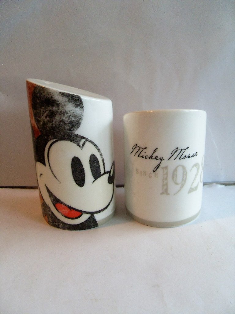 Mickey Mouse Peper en Zout Stelletje Disney, Ophalen of Verzenden, Mickey Mouse, Zo goed als nieuw, Beeldje of Figuurtje