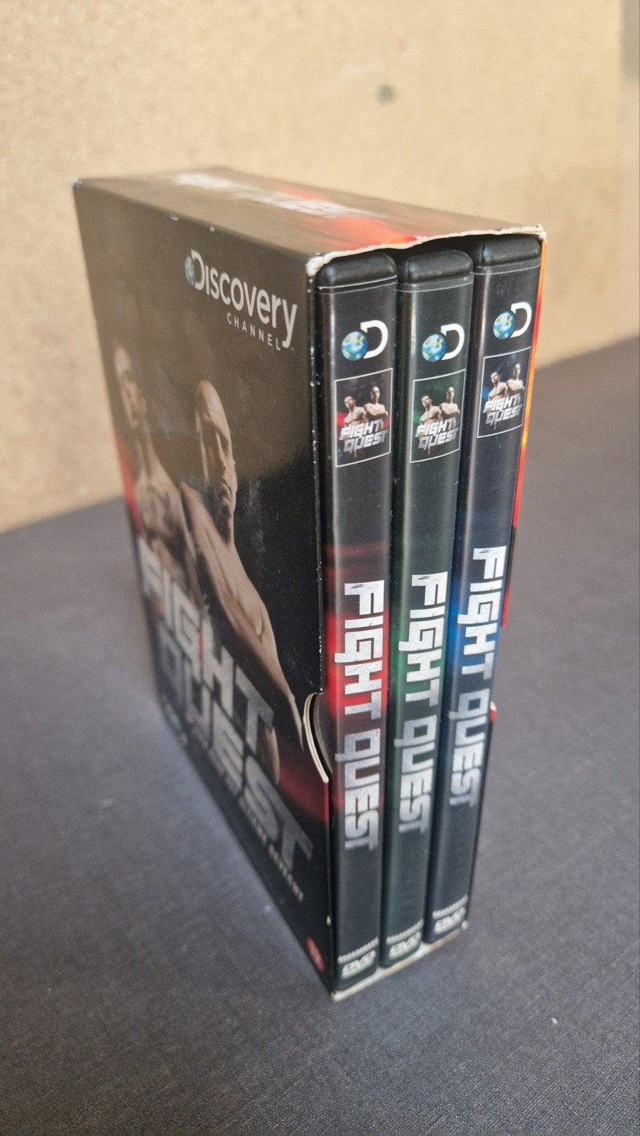 Dvd box van Fight Quest, Cd's en Dvd's, Dvd's | Tv en Series, Vanaf 16 jaar, Ophalen of Verzenden, Gebruikt