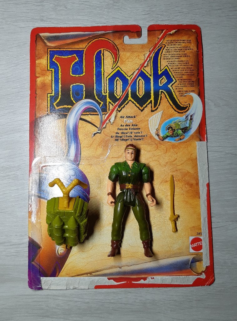 1991 Hook Movie : Peter Pan - Air Attack : Mattel, Verzenden, Zo goed als nieuw