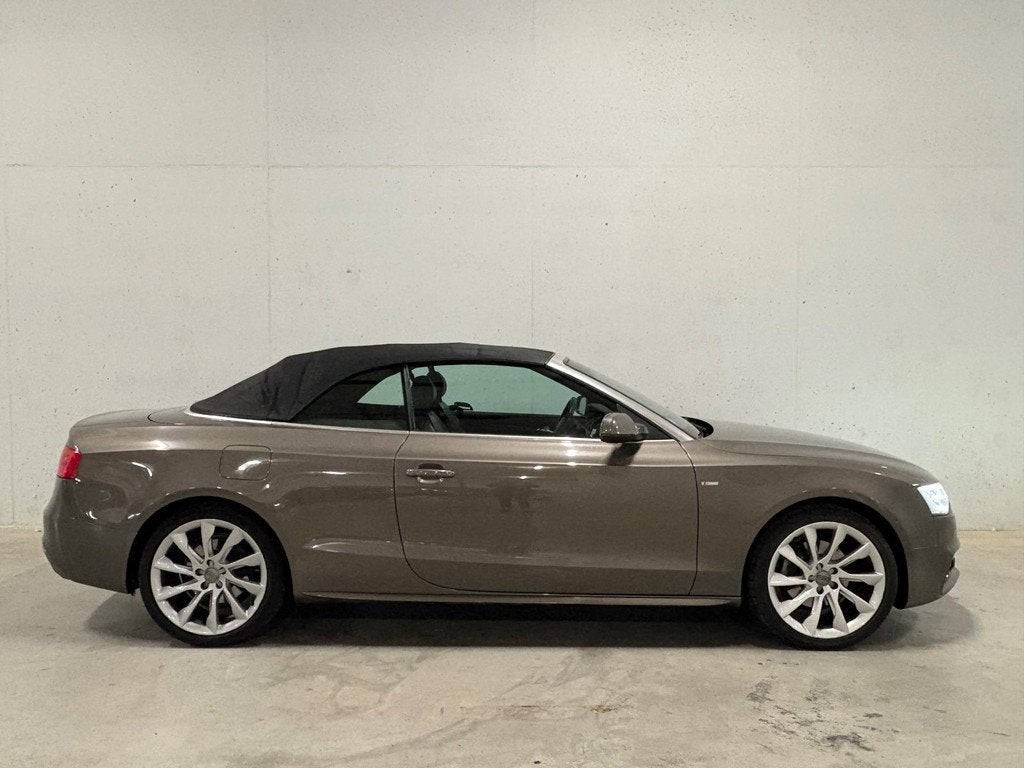 Audi A5 Cabriolet 1.8 TFSI S-line Automaat Navi Leer, Auto's, Audi, Gebruikt, Euro 6, 4 cilinders, Cabriolet