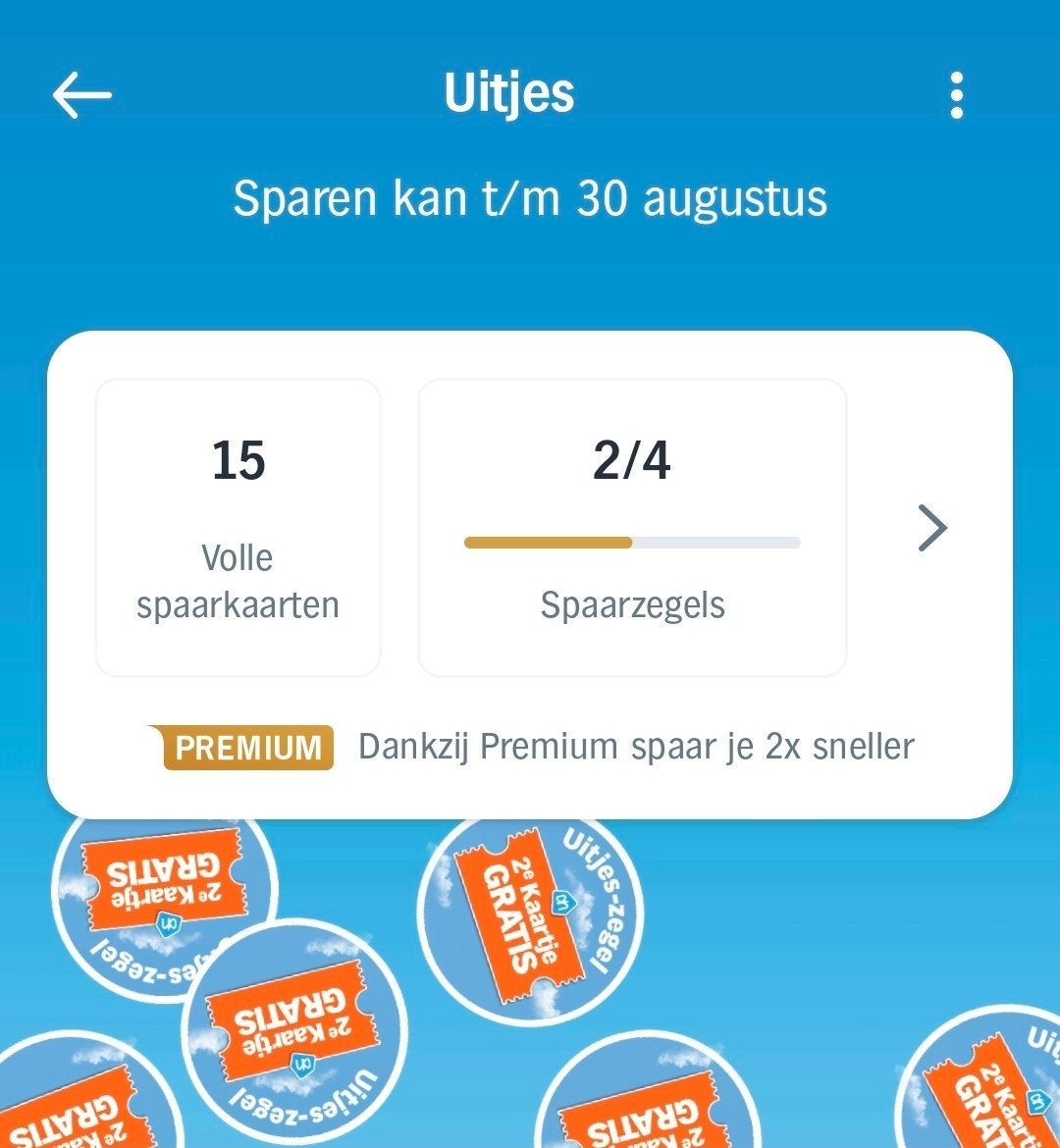 AH Uitjes zegels | 15 volle kaarten + 2 zegels, Hobby en Vrije tijd, Ophalen, Winkel, Super of Benzinepomp, Volle spaarkaart