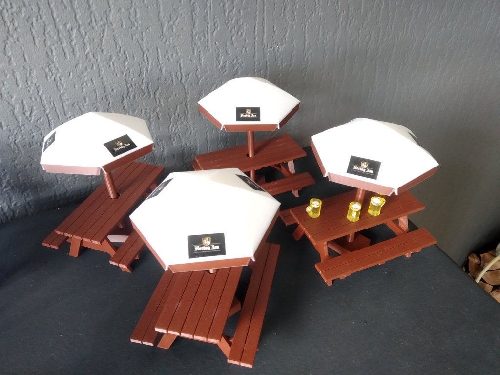 HERTOG-JAN GROLSCH AMSTEL HEINEKEN picknickset miniatuur, Ophalen of Verzenden, Nieuw, Overige typen, Hertog Jan