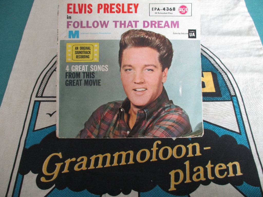 ELVIS  PRESLEY  EPA-4368, Ophalen, Gebruikt, Pop, 7 inch