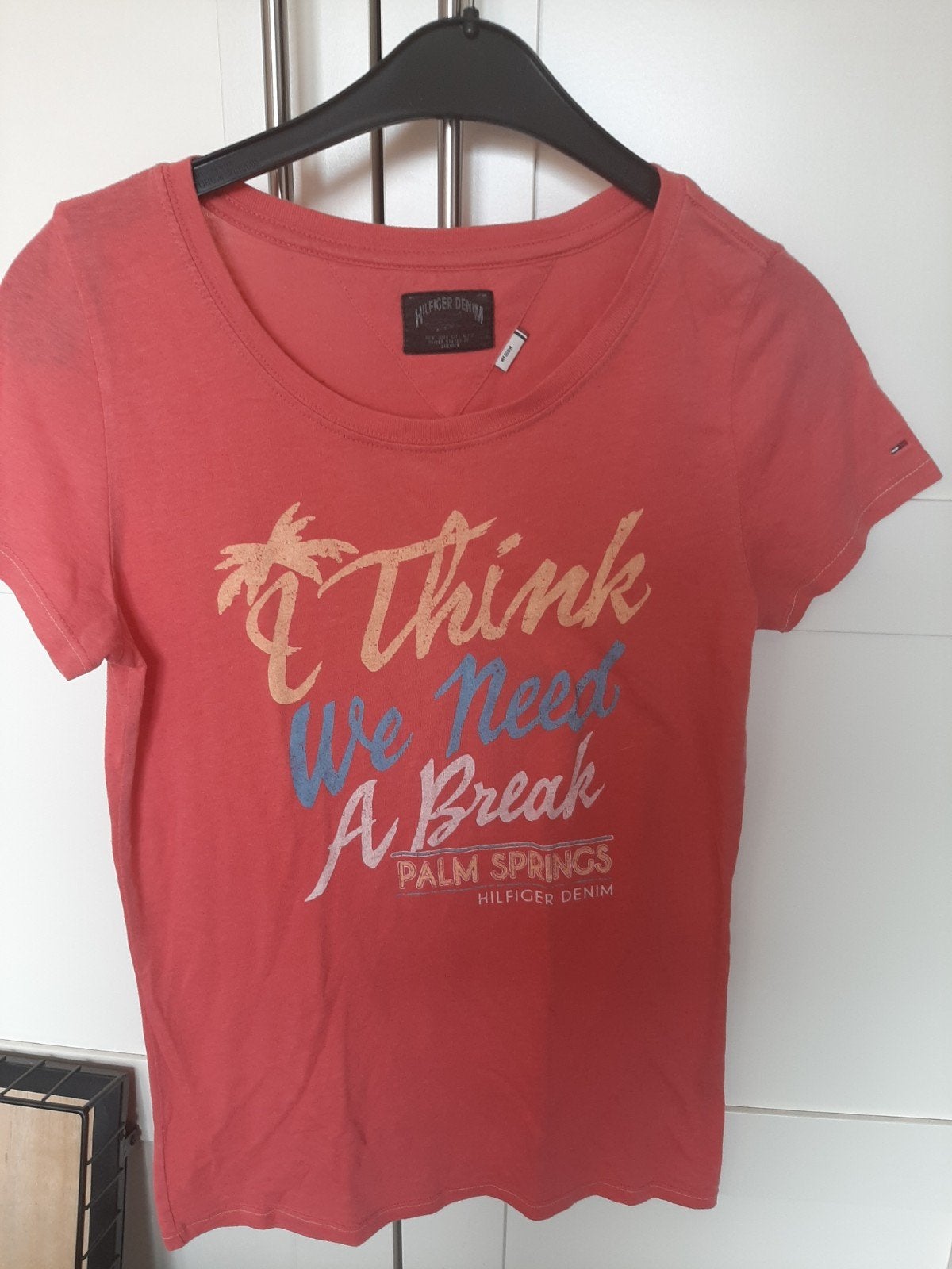2 x tommy hilfiger abercrombie nikkie benneton, Overige kleuren, Ophalen of Verzenden, Zo goed als nieuw, Korte mouw