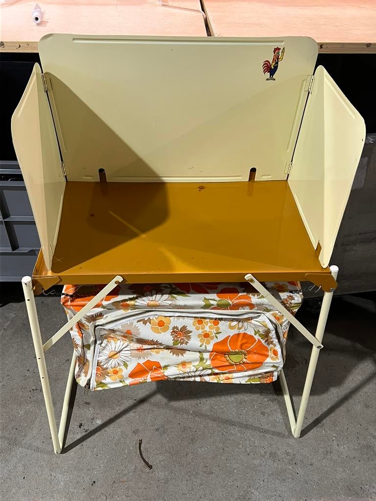 Vintage retro camping kooktafwl kook tafeltje, Ophalen, Gebruikt, X, X