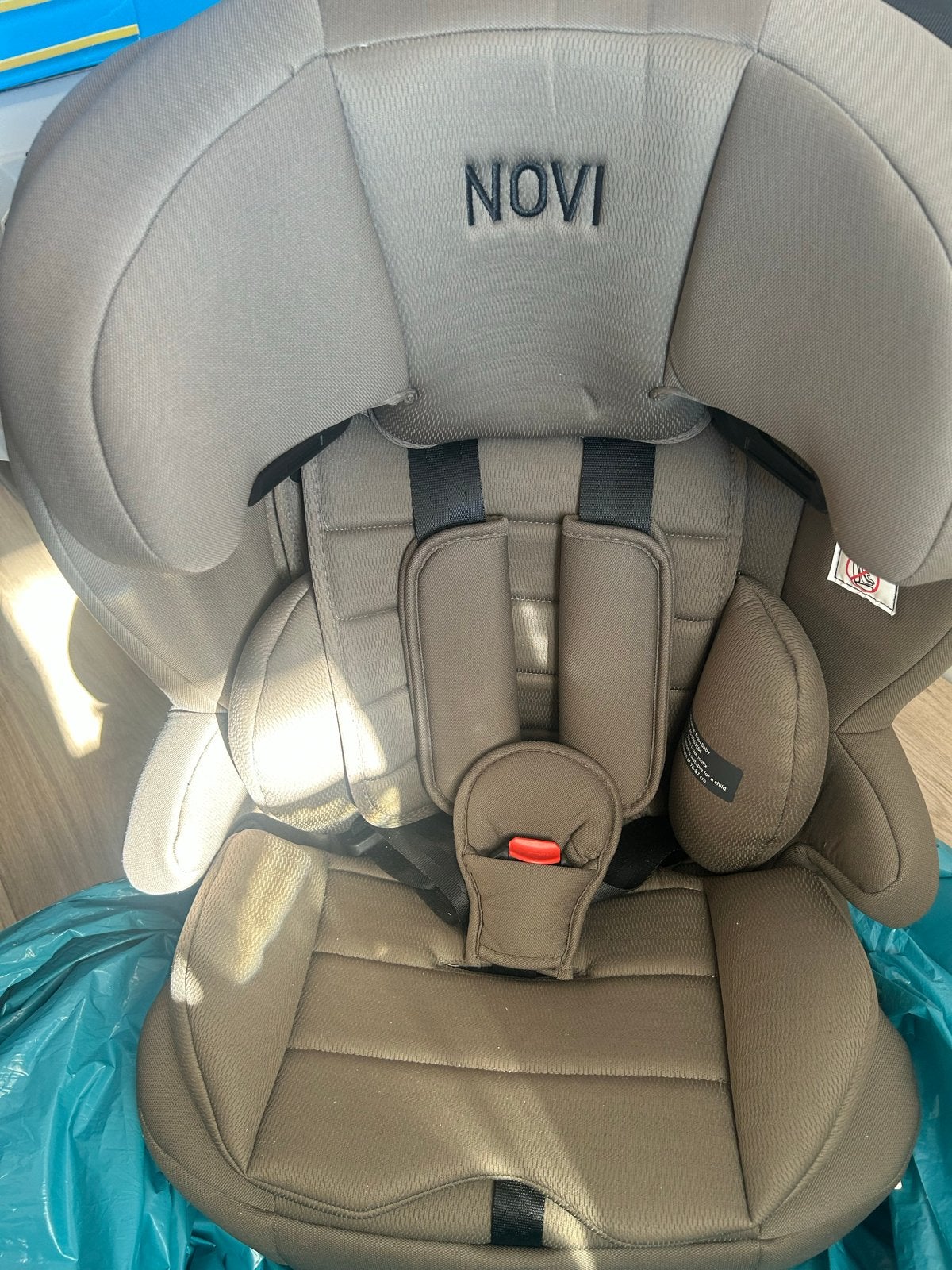 Novi Baby Jules v2 Autostoel Groep 1-2-3 (76cm+), Kinderen en Baby's, Autostoeltjes, Ophalen, Zo goed als nieuw, 9 t/m 36 kg, Overige merken
