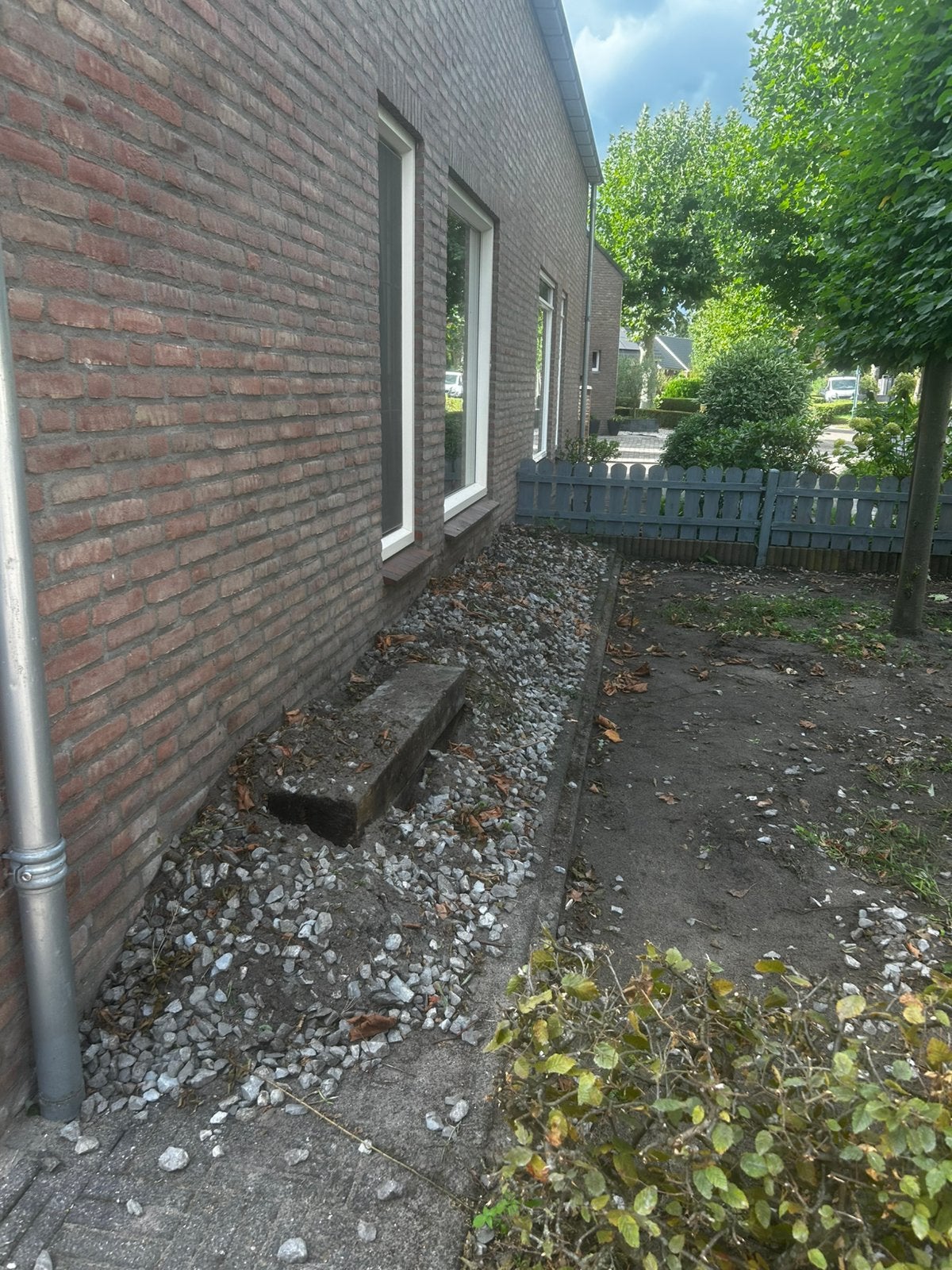 Gratis afhalen grind steentjes grijs, Tuin en Terras, Ophalen, Zo goed als nieuw, Grijs, Kei