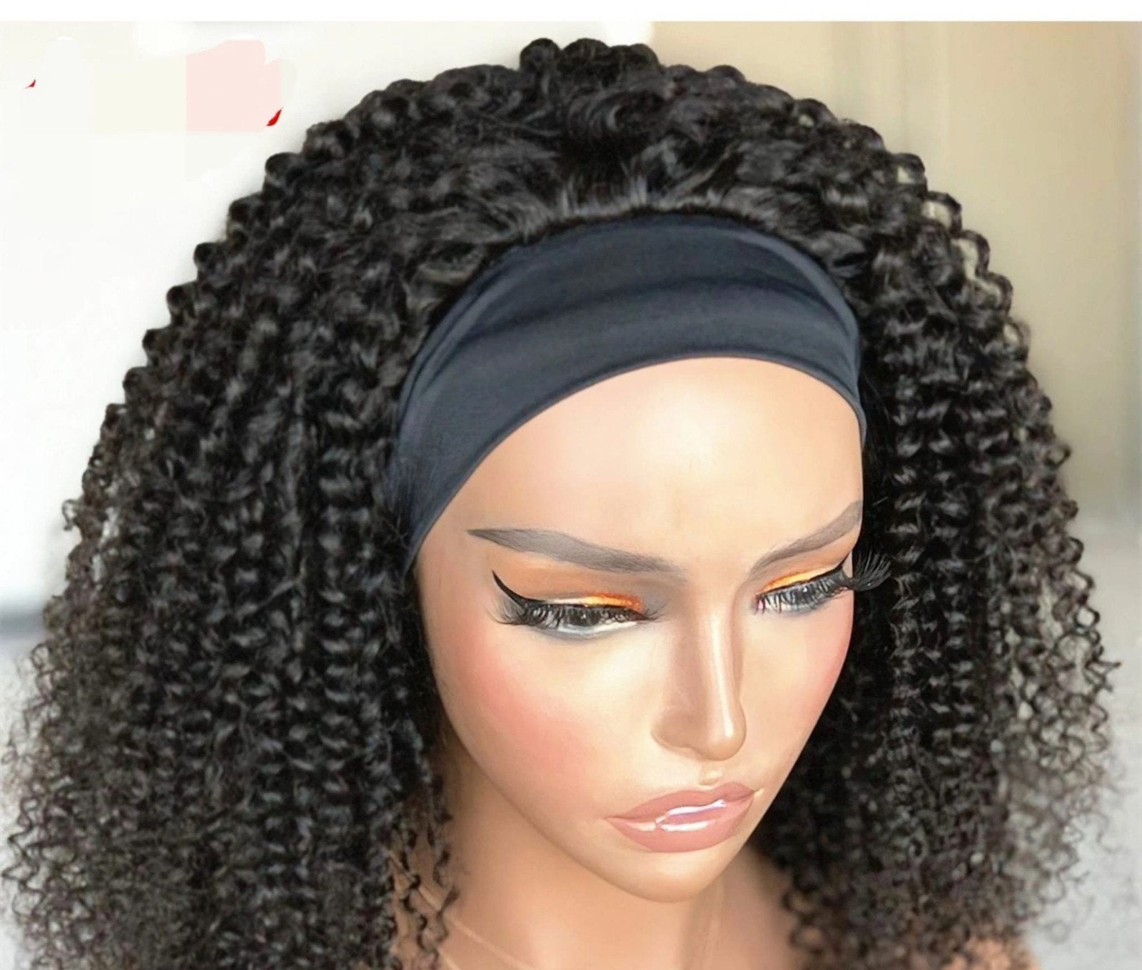 headband wig 14 inch pruik 100% menselijke haar, Ophalen of Verzenden, Nieuw, Pruik of Haarverlenging