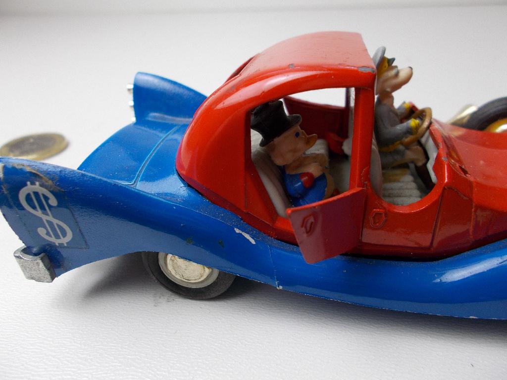 1965 Politoys M Nr. 559 PAPERONE (DAGOBERT DUCK) I.g.st., Ophalen of Verzenden, Zo goed als nieuw, Auto, Overige merken