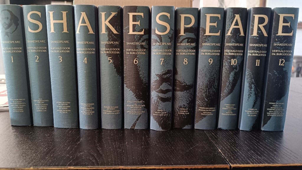 Complete collectie Shakespeare, 12 delen, Ophalen of Verzenden, Gelezen, William Shakespeare, Nederland