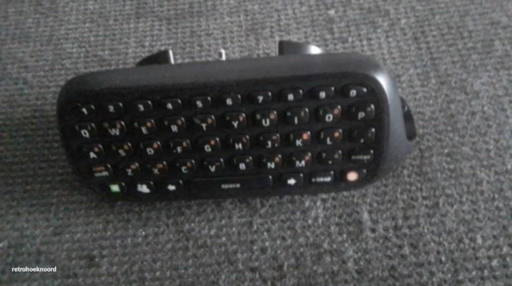 Xbox 360 Chatpad Toetsenbord, Ophalen of Verzenden, Zo goed als nieuw, Xbox Original