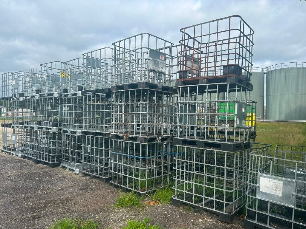 IBC Kratten 1000 liter voor hardhout, Ophalen, Gebruikt, 100 cm of meer, 60 cm of meer