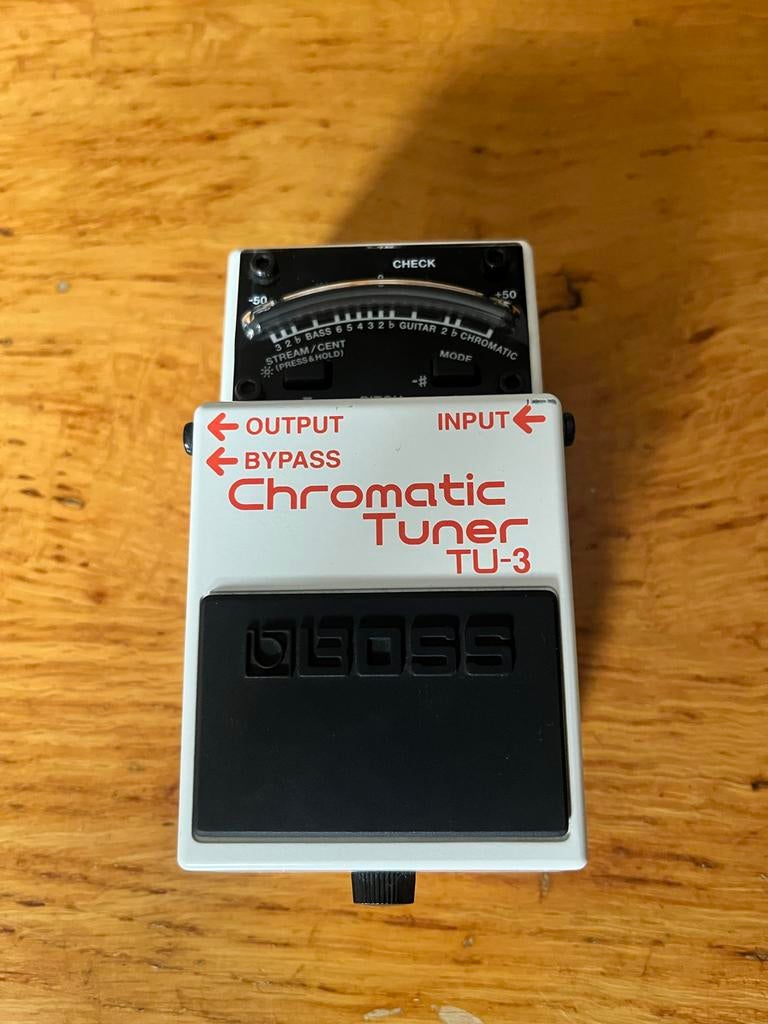 Boss TU-3 Chromatic Tuner, Muziek en Instrumenten, Effecten, Ophalen of Verzenden, Gebruikt
