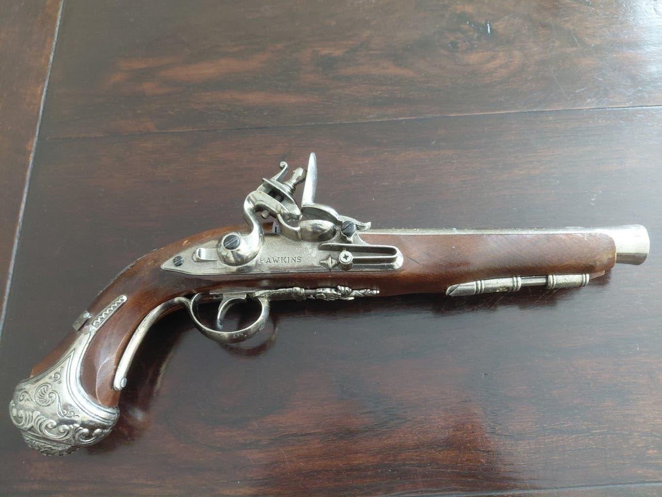Antiek Vuursteenpistool IZGST!, Antiek en Kunst, Ophalen of Verzenden