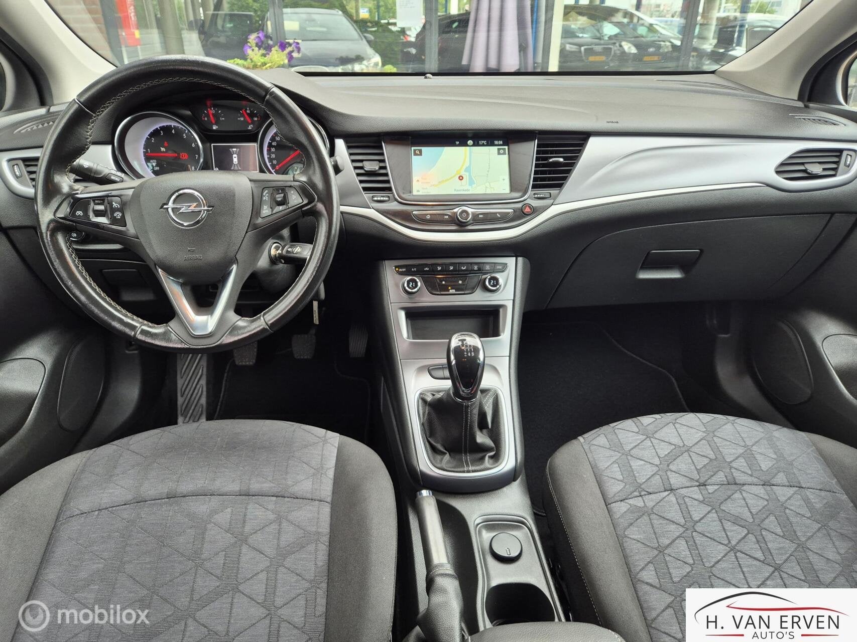 Opel Astra Sports Tourer 1.4 Turbo 120 Jaar Edition, Auto's, Voorwielaandrijving, 4 cilinders, 150 pk, Blauw