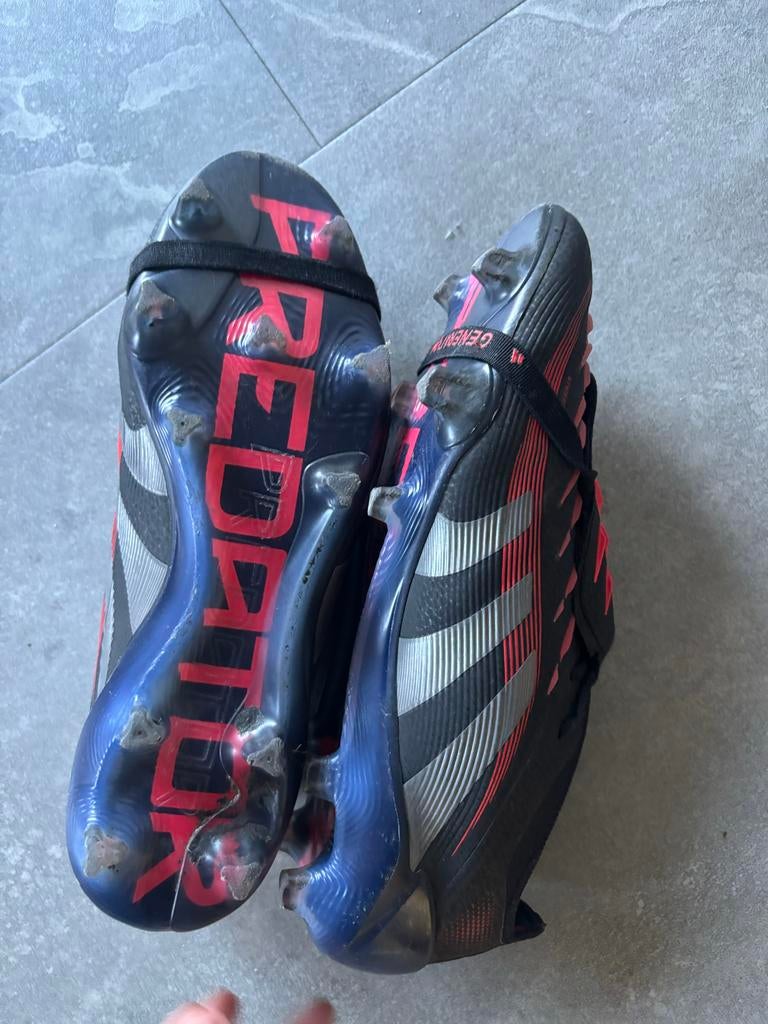 Adidas Predator Elite voetbalschoenen - Maat 41, Sport en Fitness, Voetbal, Ophalen, Gebruikt, Schoenen