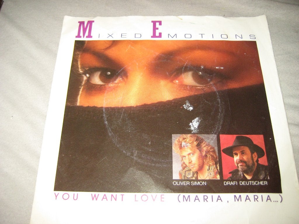 Mixed Emotions: You want love (Maria, Maria), Cd's en Dvd's, Ophalen of Verzenden, Zo goed als nieuw, Pop