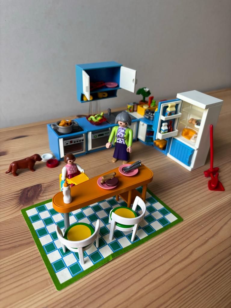 Playmobil Keuken en Melkmeisje Rijksmuseum Set, Kinderen en Baby's, Speelgoed | Playmobil, Ophalen, Gebruikt, Complete set