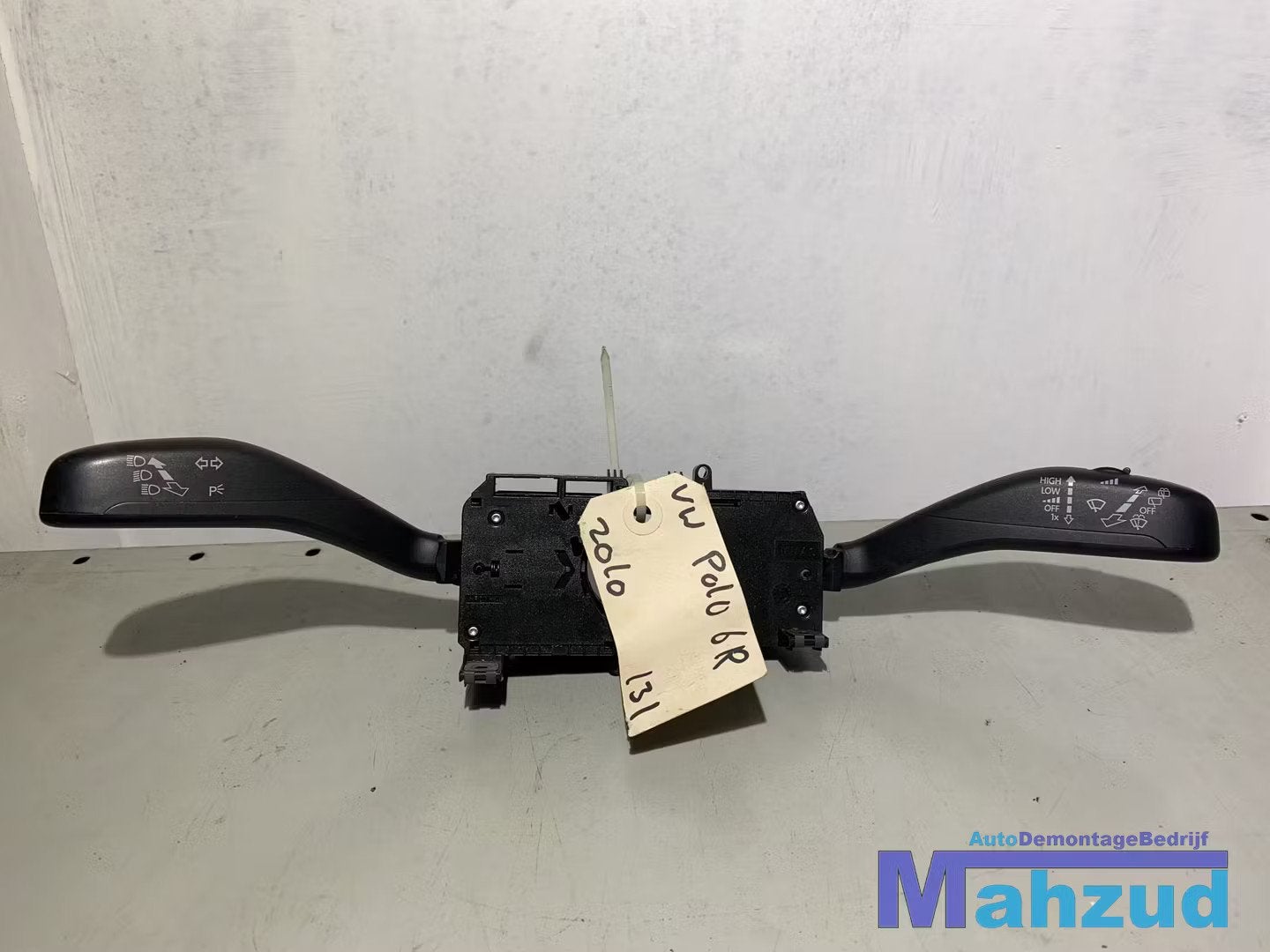 VW POLO 6R Stuurkolom knipperlicht ruitenwisser schakelaar 6, Auto-onderdelen, Dashboard en Schakelaars, Gebruikt, Volkswagen