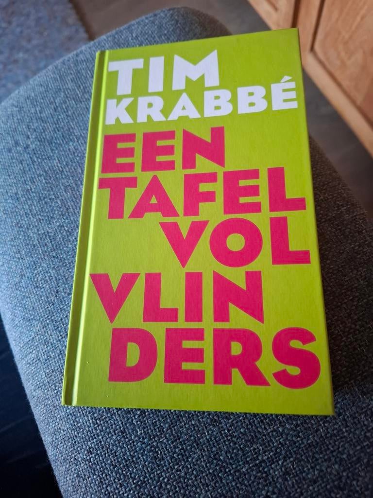 Een tafel vol vlinders - Tim Krabbé, Ophalen of Verzenden