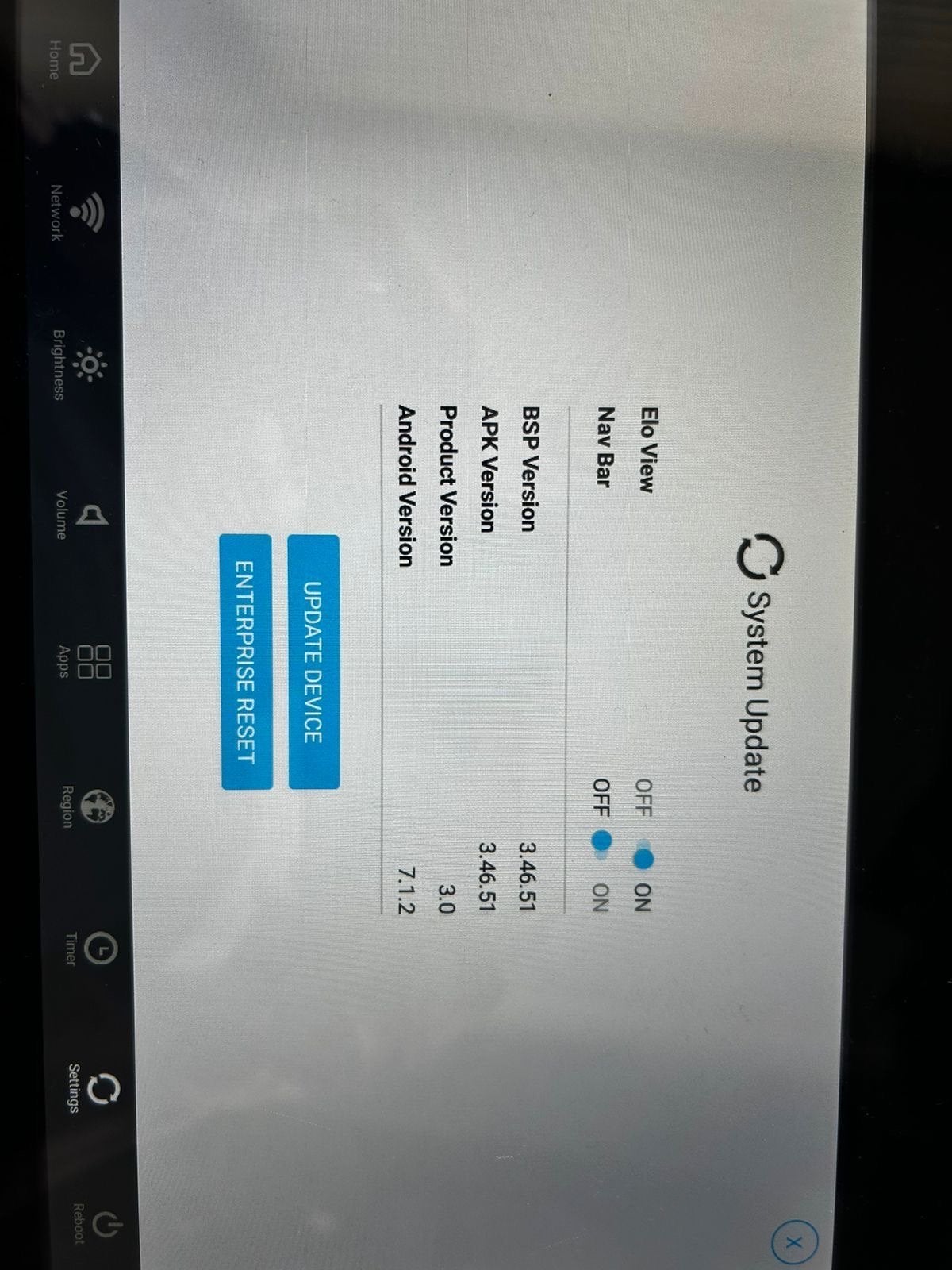 ELO 10 inch touchscreen tablet, Ophalen of Verzenden, Gebruikt, 10 inch, Wi-Fi