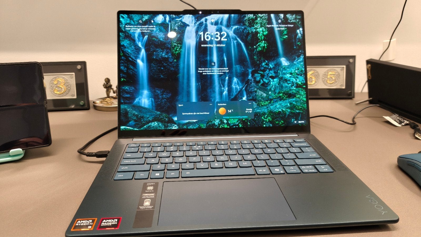 Lenovo Yoga Pro 7 - AMD Ryzen 9 - Zo goed als nieuw, Met videokaart, 14 inch, Ophalen of Verzenden, Zo goed als nieuw