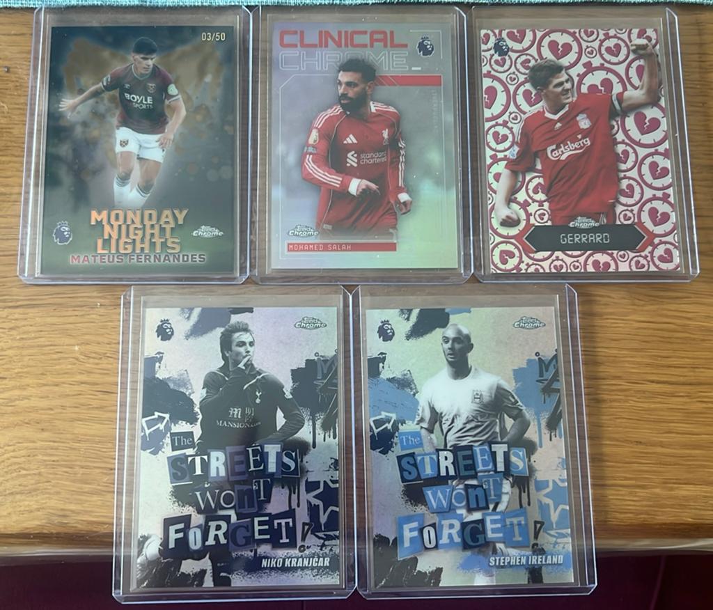 Topss Chrome specials, Ophalen of Verzenden, Zo goed als nieuw, Buitenlandse clubs, Spelerskaart