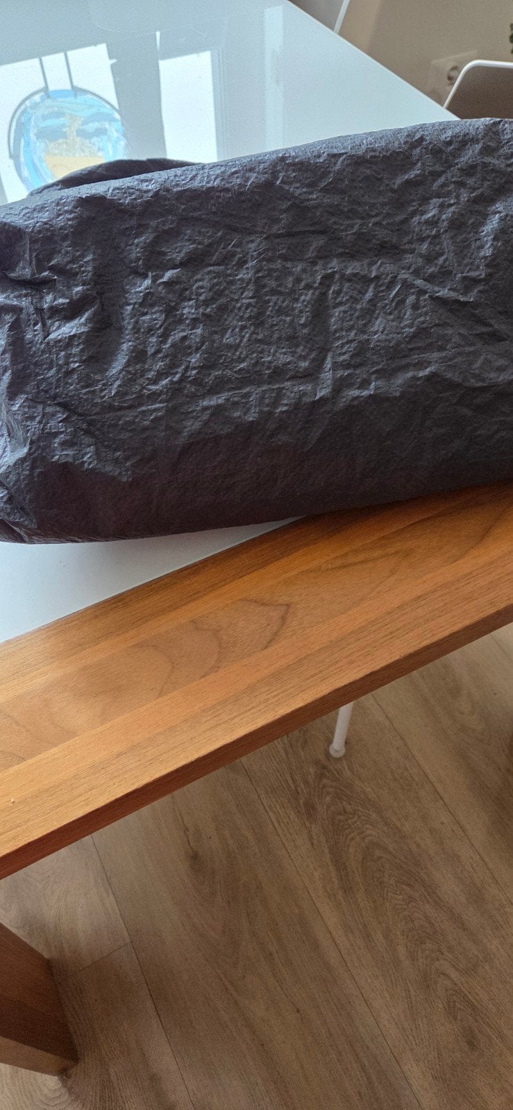 tuinbankhoes, Tuin en Terras, Tuinbanken, Ophalen, Zo goed als nieuw, Plastic