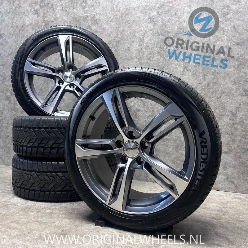 18 inch GMP velgen + winterbanden Golf | A3 | Leon | Octavia, 18 inch, Gebruikt, -, -