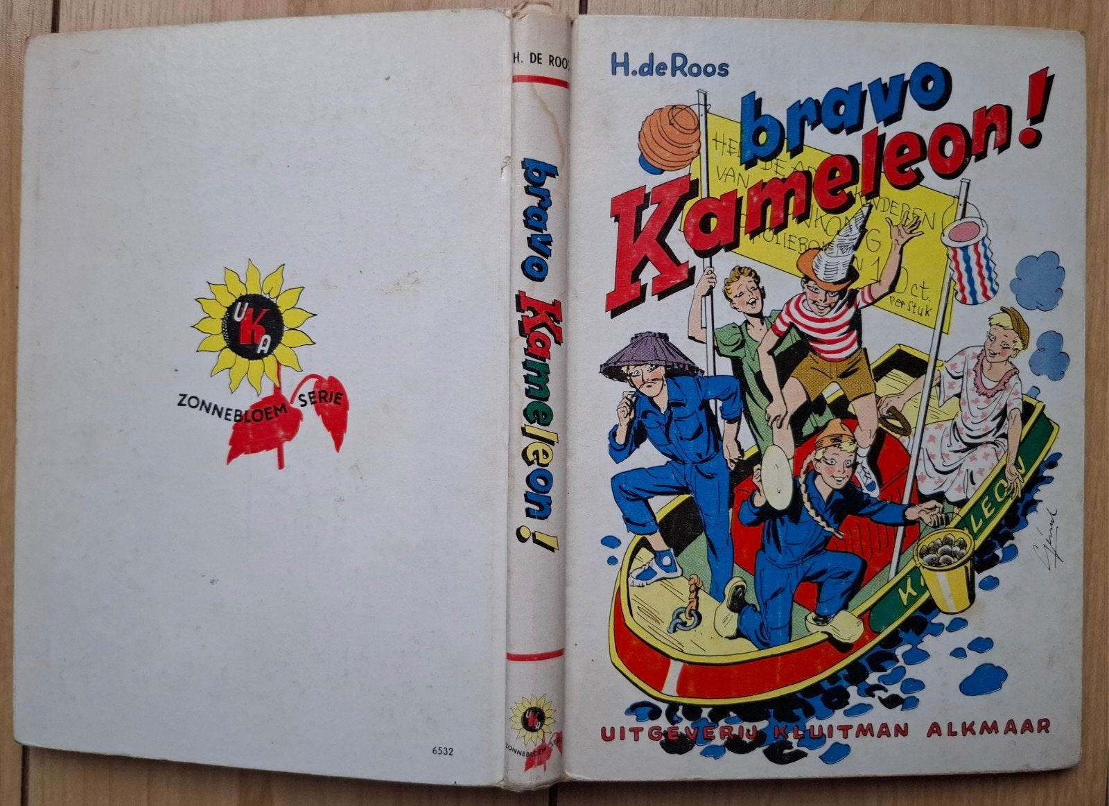 Bravo Kameleon. 1e druk. € 5,--, Boeken, Ophalen of Verzenden, Gelezen, H. de Roos, Fictie