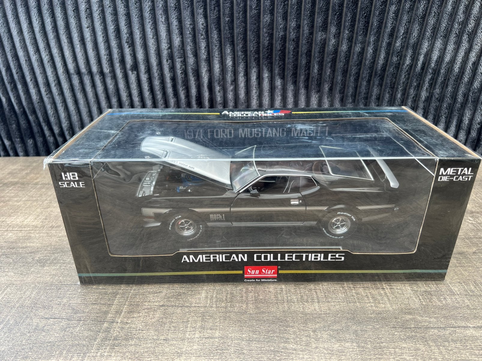 Ford mustang mach 1 1971 sunstar, Ophalen of Verzenden, Nieuw, Auto, Sun Star