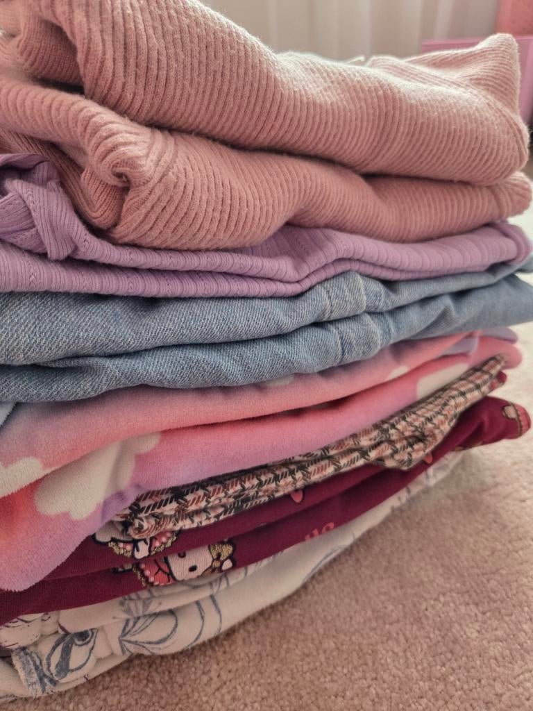 Kledingpakket meisjes maat 110/116 - diverse items, Kinderen en Baby's, Kinderkleding | Kinder-kledingpakketten, Gebruikt, Maat 110