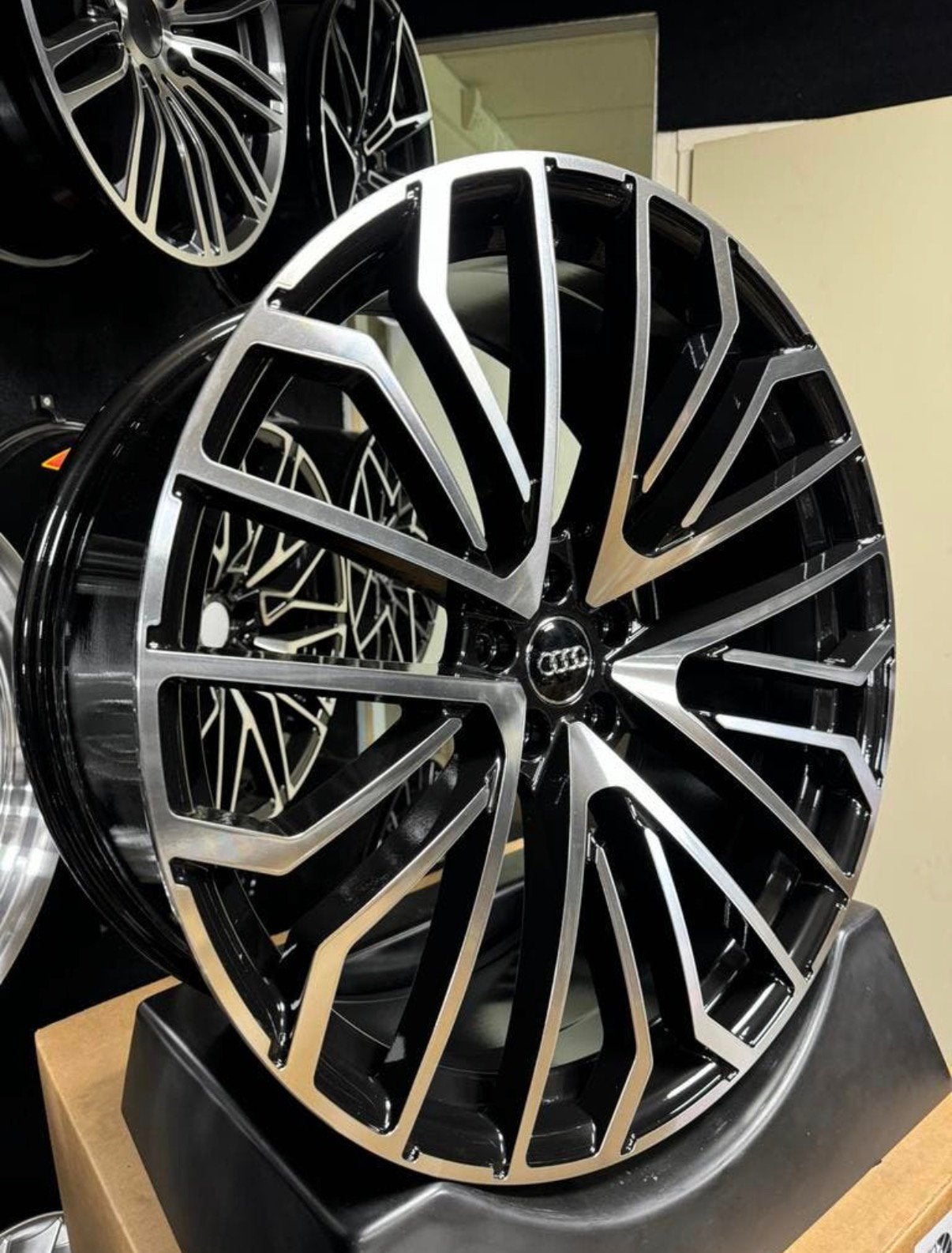 22 inch velgen voor Audi RS look 5x112 A6 A7 A8 Q5 Q7 E-TRON, Velg(en), Nieuw, Overige maten, Ophalen of Verzenden