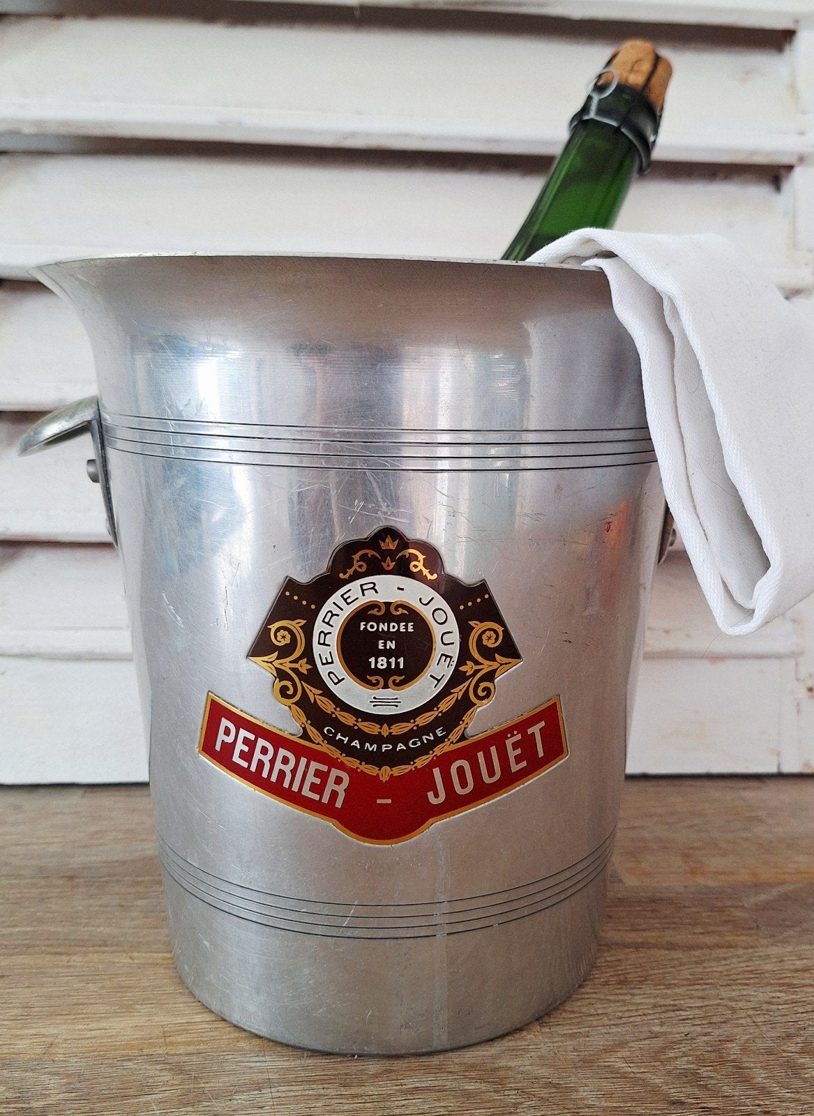 Vintage Perrier-Jouët champagnekoeler, Antiek en Kunst, Ophalen of Verzenden