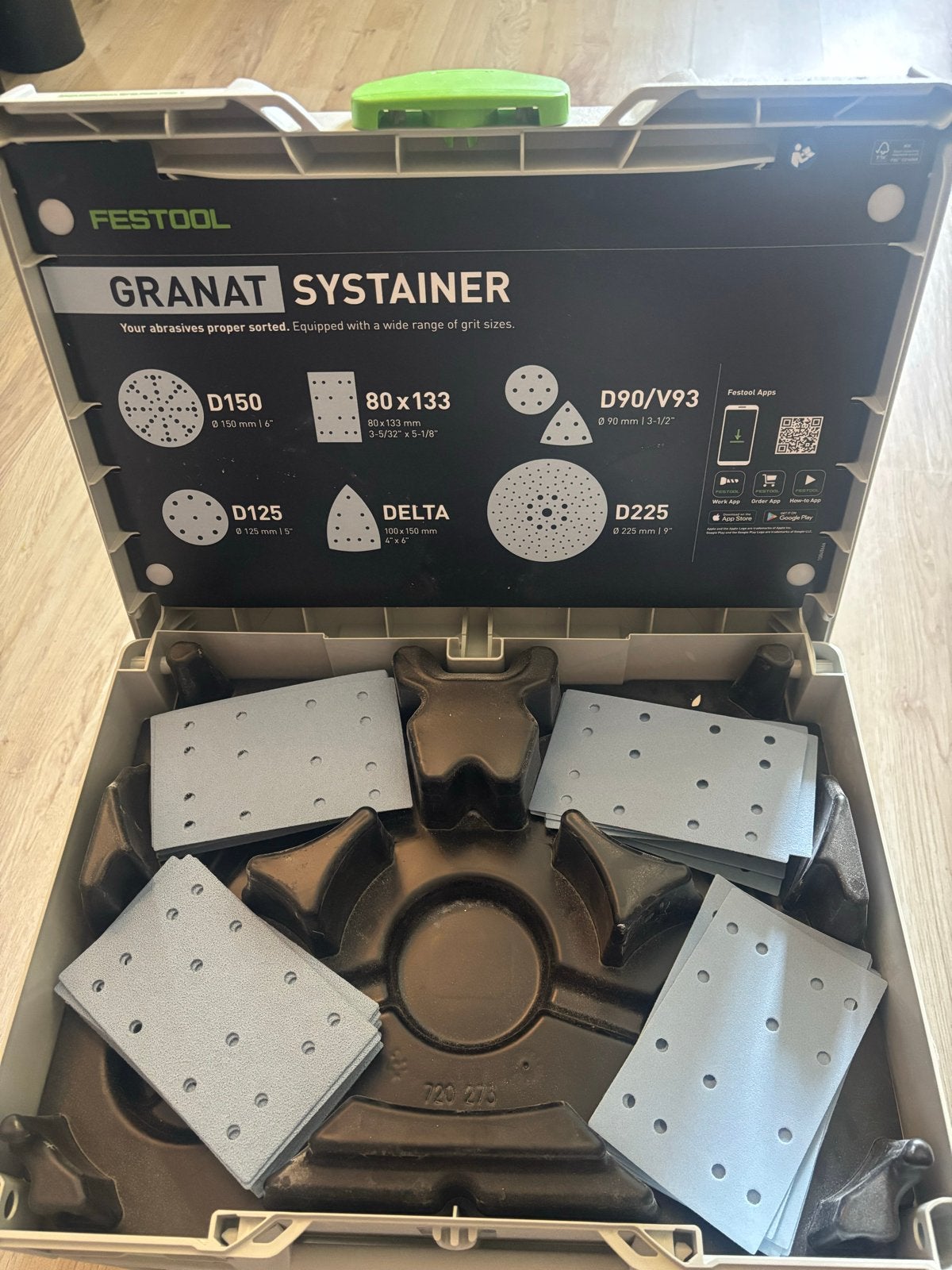 Festool RTS 400 REQ Vlakschuurmachine met Systainer, Ophalen of Verzenden, Gebruikt, Minder dan 600 watt, Vlakschuurmachine