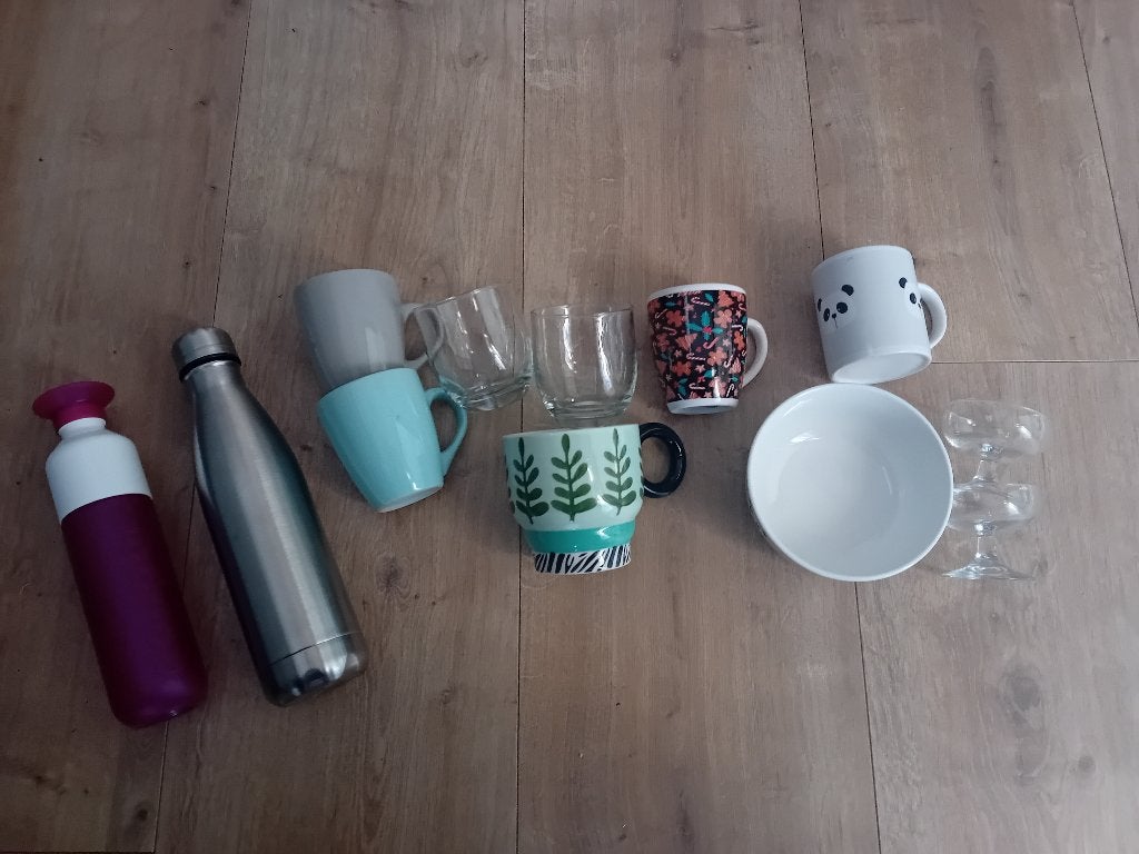 Mega pakket, o.a. strijkplank, wasrek en veel meer!, Ophalen, Gebruikt