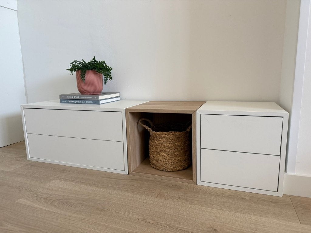 IKEA EKET Combinatie, Huis en Inrichting, Ophalen, Gebruikt, 50 tot 100 cm, 3 of 4 laden