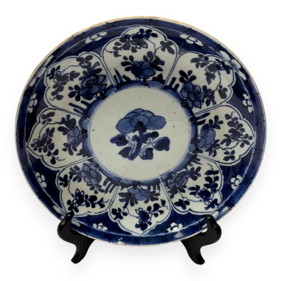 Twee KangXi porseleinen schotels, Ophalen of Verzenden