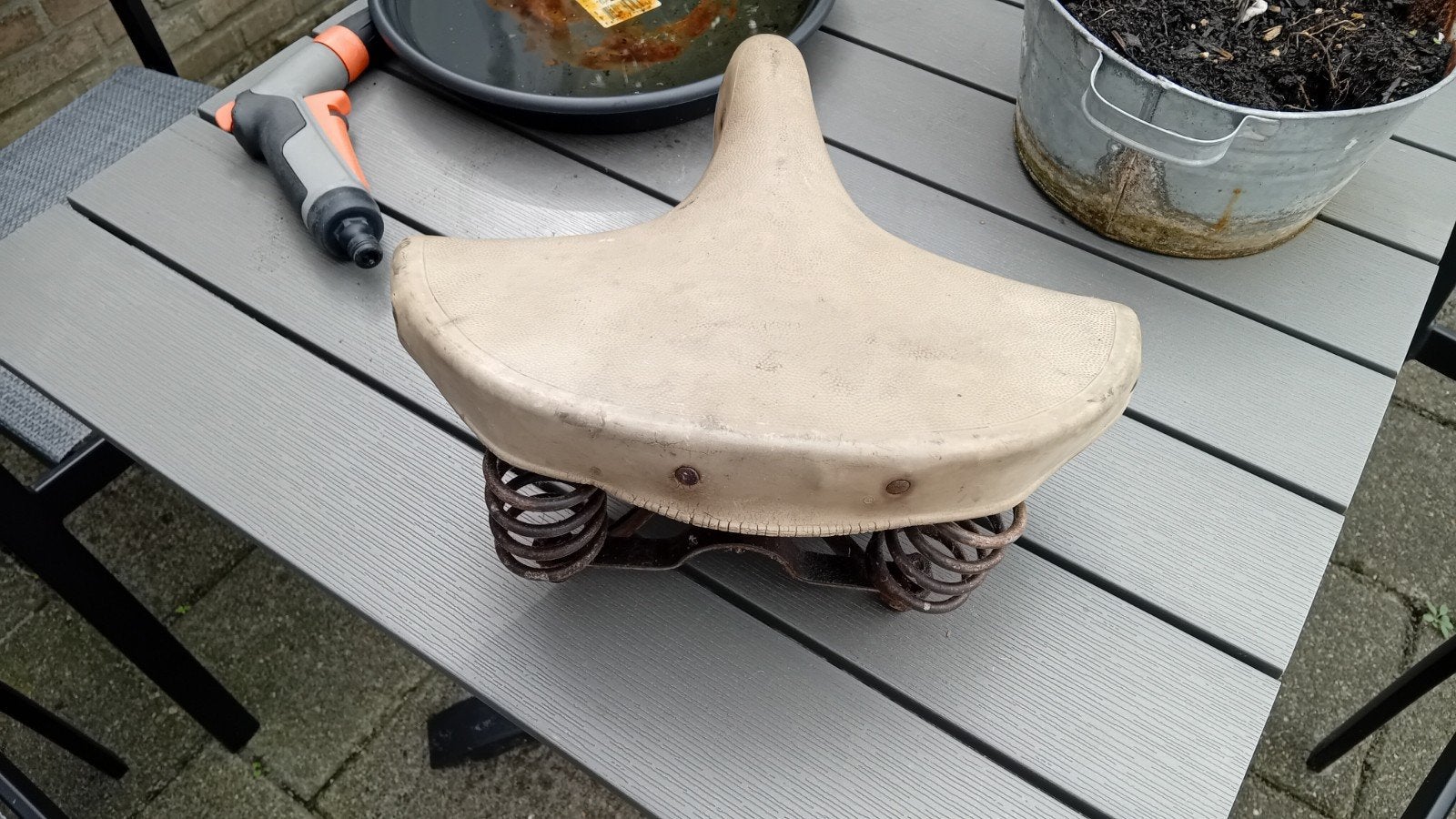 Tekoop Solex oto zadel, Ophalen of Verzenden, Gebruikt, Oto
