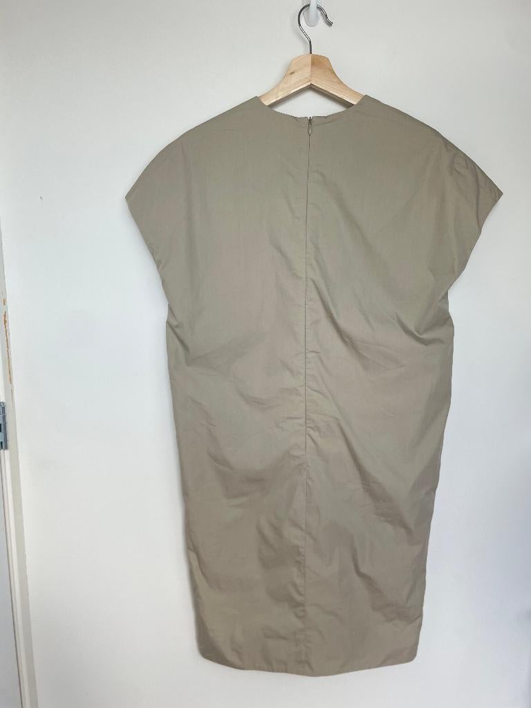 Pauw Amsterdam beige rechtvallende jurk 0/XS S, INFO@PAUW.COM, Europaplein 37 1078 GV AMSTERDAM, Beige, Pauw